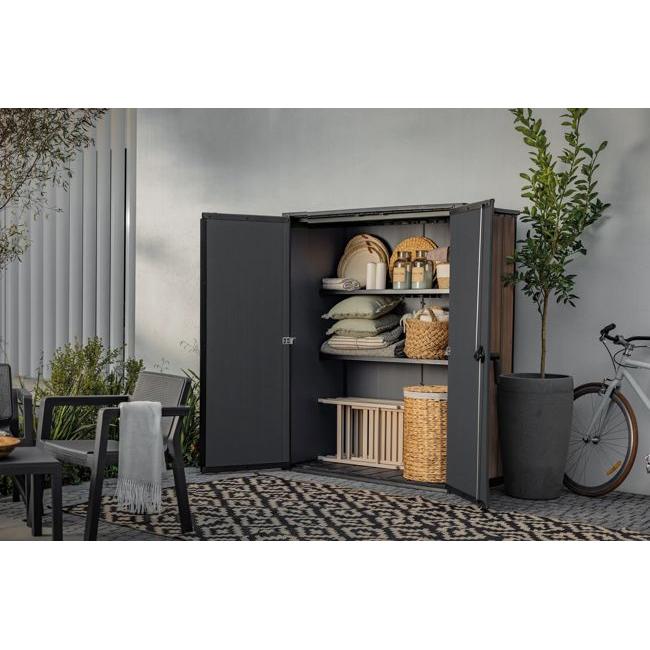 Signature 1400L High Store Storage Cabinet - Rosewood